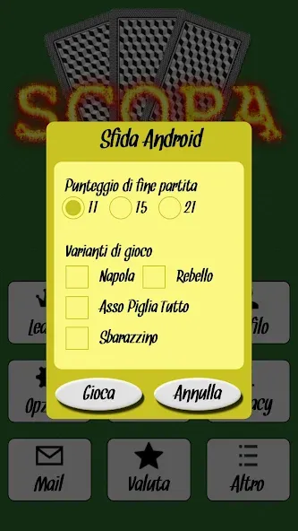 Скачать взломанную Scopa (Скопа)  [МОД Menu] — стабильная версия apk на Андроид screen 3