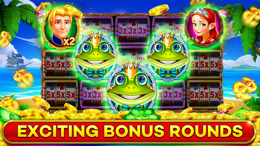 Взлом Jackpot Boom Casino Slot Games (Джекпот Бум Казино Игры на Слотмашинах)  [МОД Menu] — полная версия apk на Андроид screen 5