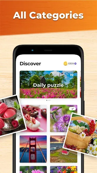 Взломанная Jigsaw Puzzles HD Puzzle Games  [МОД Все открыто] — последняя версия apk на Андроид screen 3