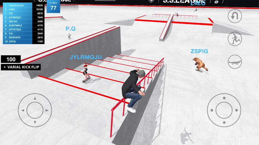 Взлом Skate Space (Скейт Спейс)  [МОД Unlimited Money] — последняя версия apk на Андроид screen 1