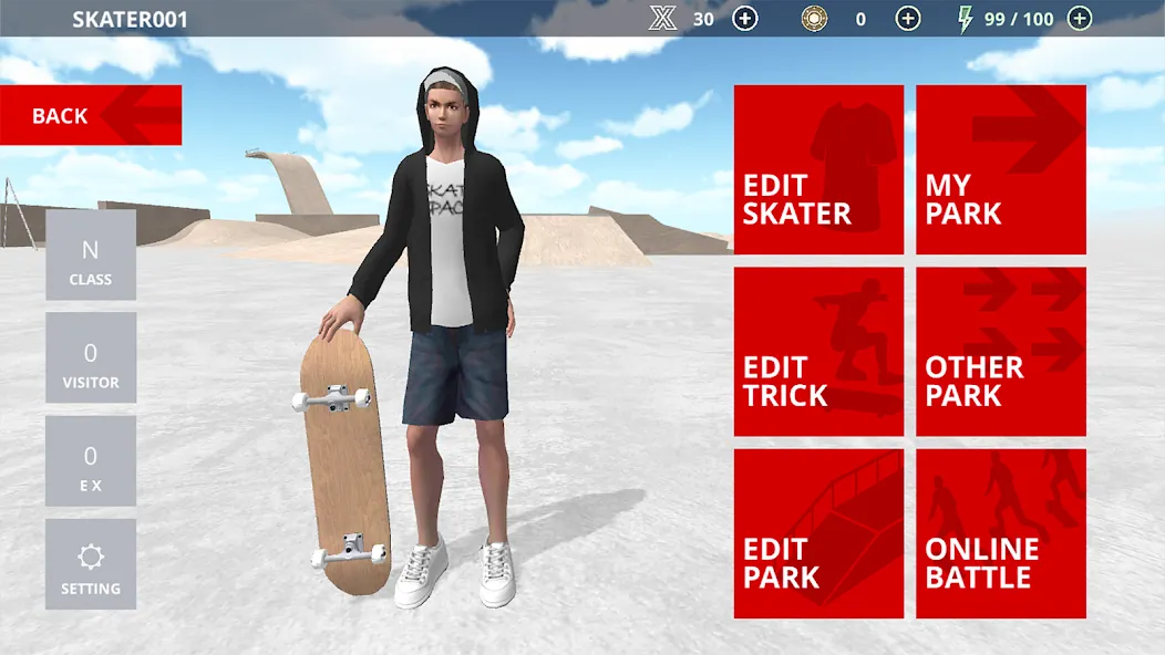 Взлом Skate Space (Скейт Спейс)  [МОД Unlimited Money] — последняя версия apk на Андроид screen 5