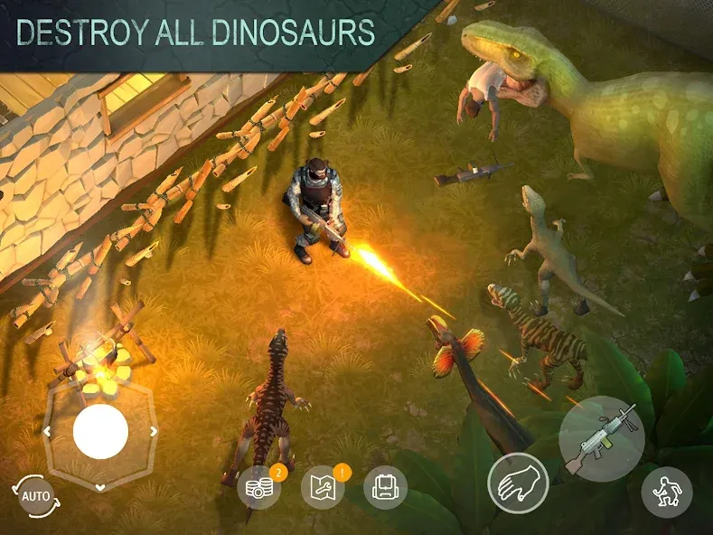 Взломанная Jurassic Survival (Джурасик Сурвайвал)  [МОД Unlocked] — последняя версия apk на Андроид screen 3