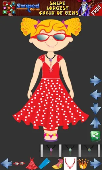 Взломанная Dress up Princess for kids  [МОД Много монет] — полная версия apk на Андроид screen 2