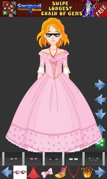 Взломанная Dress up Princess for kids  [МОД Много монет] — полная версия apk на Андроид screen 5