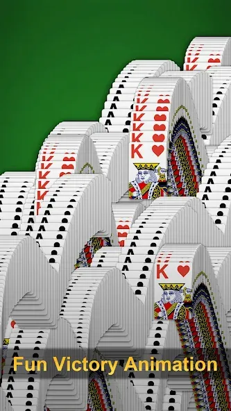 Взломанная Klondike Solitaire — Patience  [МОД Много монет] — стабильная версия apk на Андроид screen 3