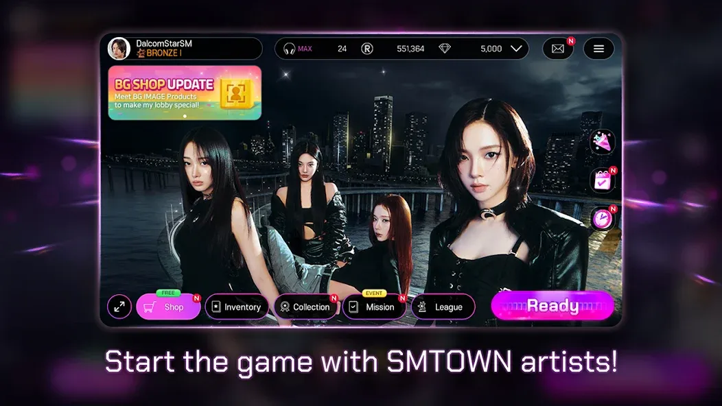 Взломанная SUPERSTAR SMTOWN (уперСтар СМТАУН)  [МОД Все открыто] — последняя версия apk на Андроид screen 2