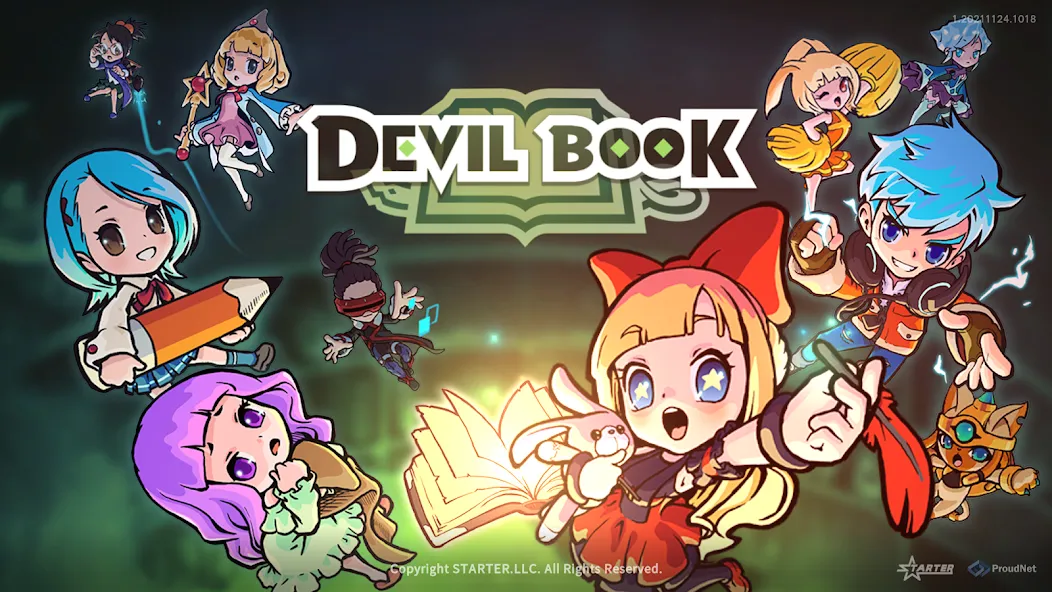 Взломанная Devil Book: Hand-Drawn MMO (Дэвил Бук)  [МОД Unlocked] — полная версия apk на Андроид screen 1