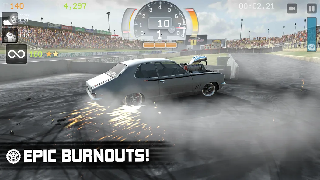 Скачать взломанную Torque Burnout (Торк Брнаут)  [МОД Mega Pack] — полная версия apk на Андроид screen 2