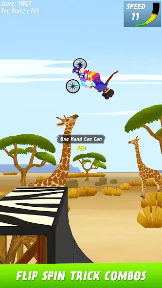 Скачать взлом Max Air BMX (Макс Эйр БМХ)  [МОД Много монет] — последняя версия apk на Андроид screen 2