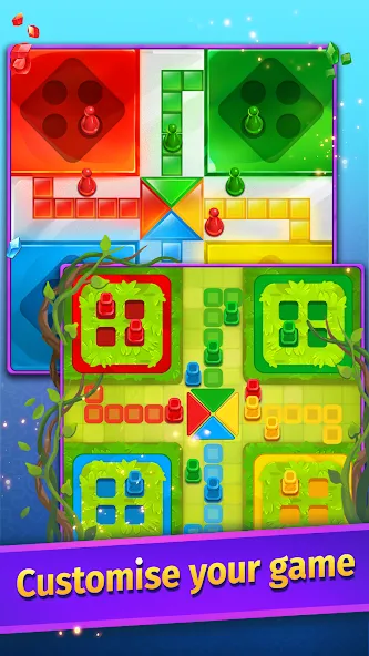 Скачать взлом Ludo Game COPLE — Voice Chat  [МОД Бесконечные деньги] — стабильная версия apk на Андроид screen 2