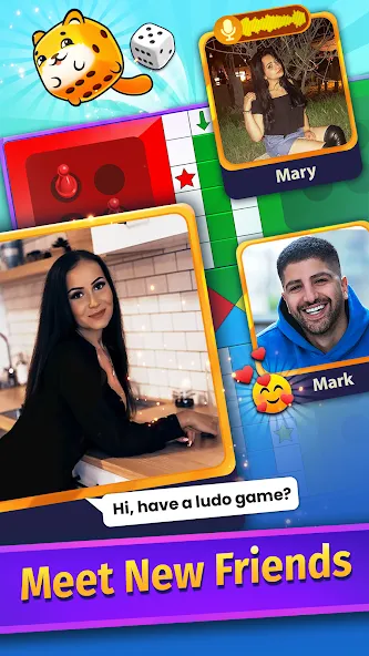 Скачать взлом Ludo Game COPLE — Voice Chat  [МОД Бесконечные деньги] — стабильная версия apk на Андроид screen 3