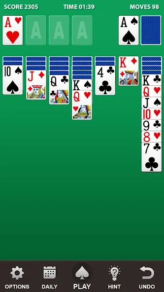 Скачать взлом Solitaire.  [МОД Меню] — полная версия apk на Андроид screen 5