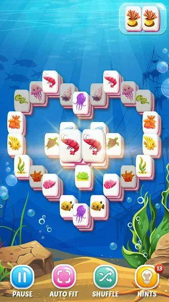 Взлом Mahjong Fish (Маджонг Рыбы)  [МОД Menu] — последняя версия apk на Андроид screen 1