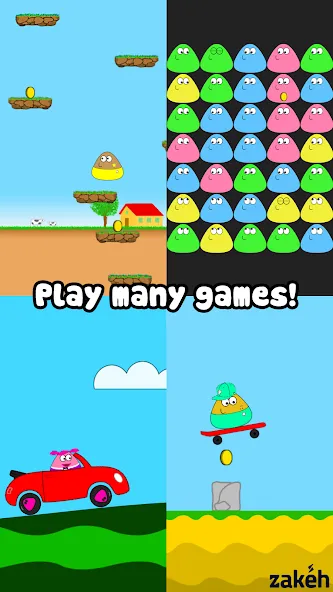 Скачать взлом Pou (Пуо)  [МОД Бесконечные деньги] — стабильная версия apk на Андроид screen 2