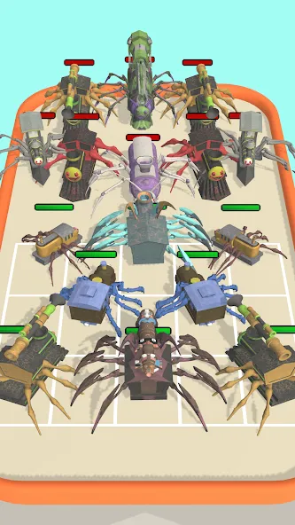 Взлом Merge Spider Train  [МОД Бесконечные деньги] — последняя версия apk на Андроид screen 3