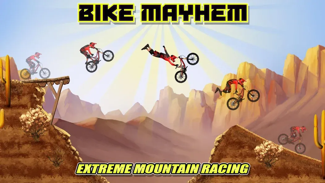 Скачать взлом Bike Mayhem Free (Байк Мейхем Фри)  [МОД Бесконечные деньги] — полная версия apk на Андроид screen 5