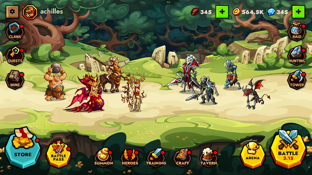 Взломанная Legendlands — Legendary RPG (Легендлендс)  [МОД Много монет] — стабильная версия apk на Андроид screen 1