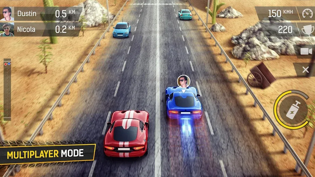 Скачать взломанную Racing Fever (Рейсинг Фивер)  [МОД Меню] — последняя версия apk на Андроид screen 2