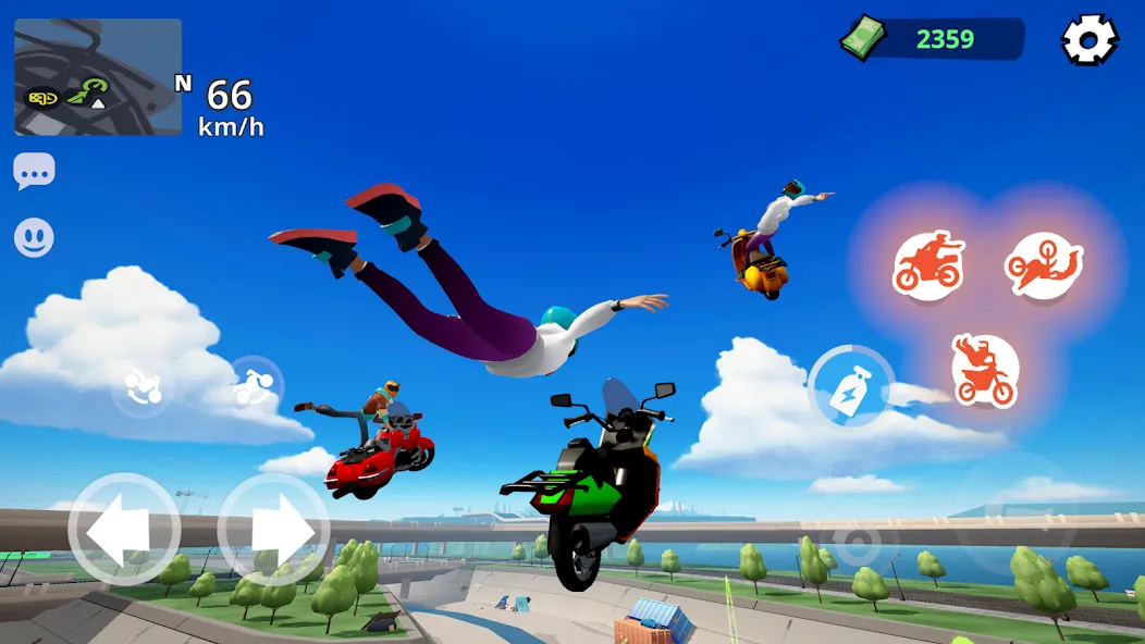 Взлом Moto City: Mad Bike Delivery (Мото Сити)  [МОД Все открыто] — стабильная версия apk на Андроид screen 3