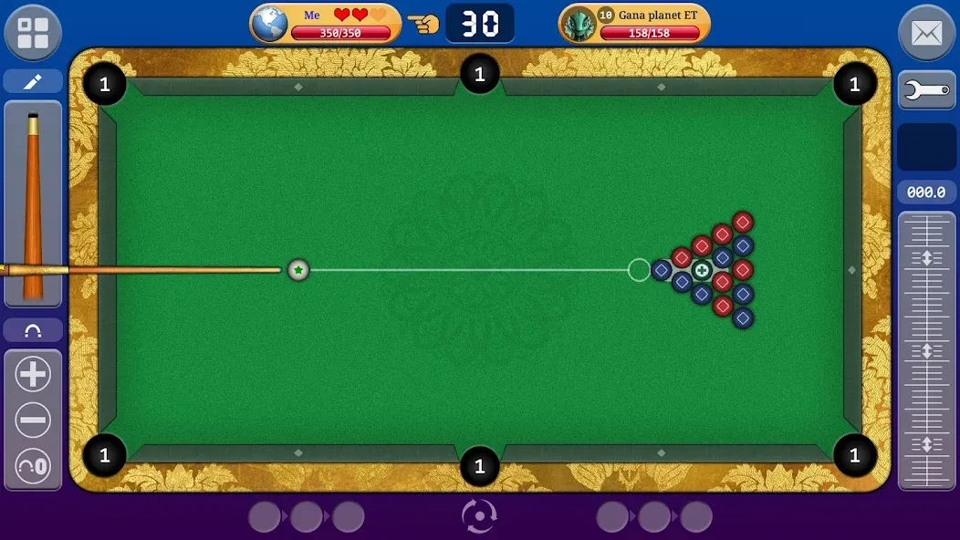 Взломанная russian billiards 2024  [МОД Menu] — стабильная версия apk на Андроид screen 3