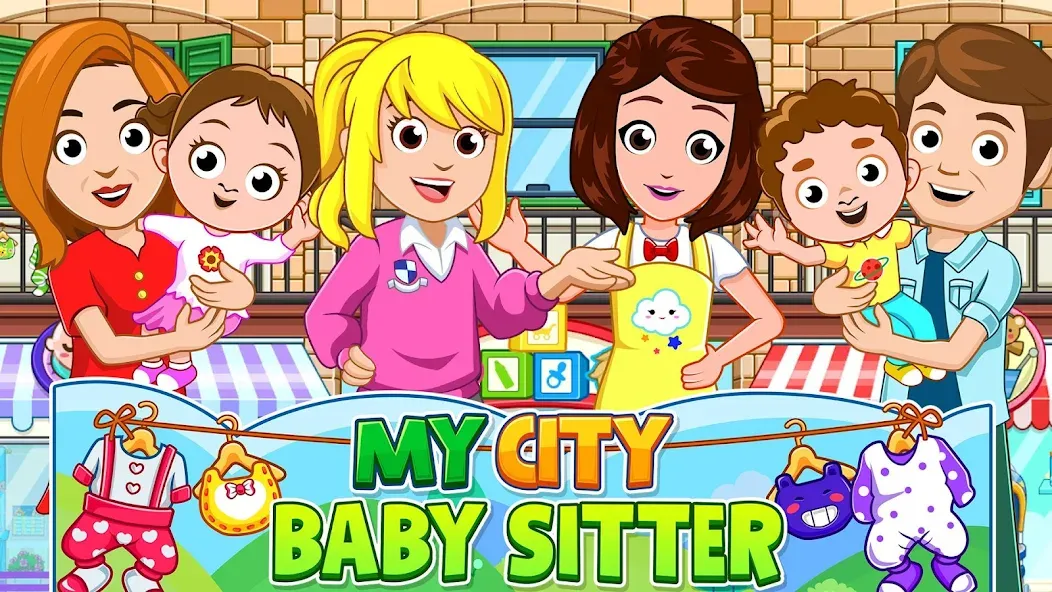 Взломанная My City : Babysitter (Мой город)  [МОД Бесконечные деньги] — полная версия apk на Андроид screen 1