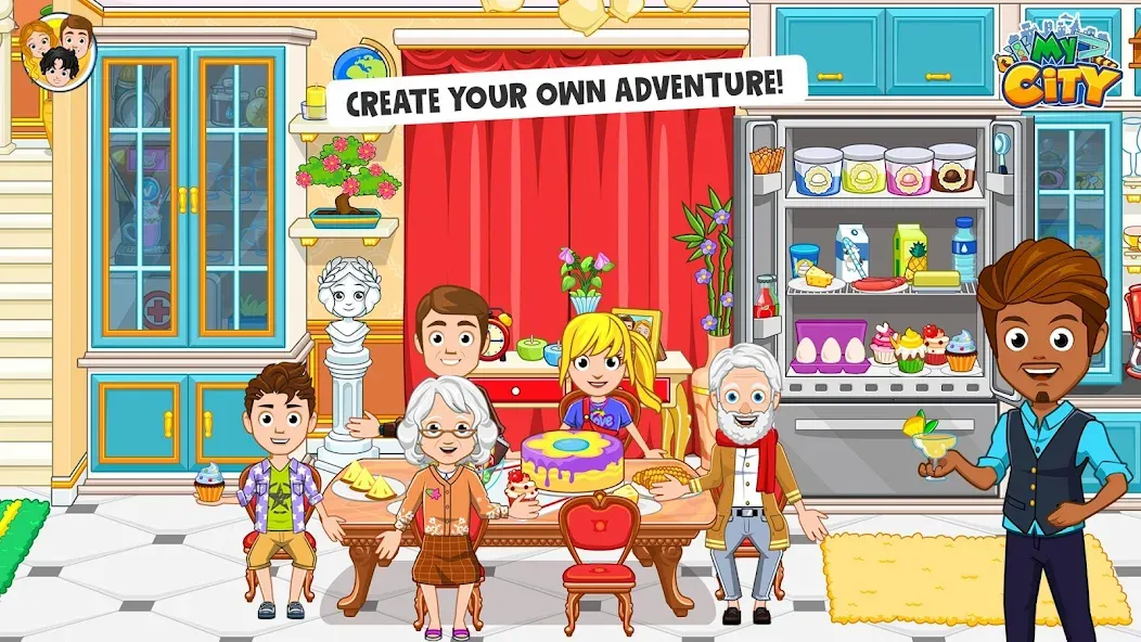 Скачать взлом My City : Grandparents Home (Мой город)  [МОД Unlocked] — стабильная версия apk на Андроид screen 2