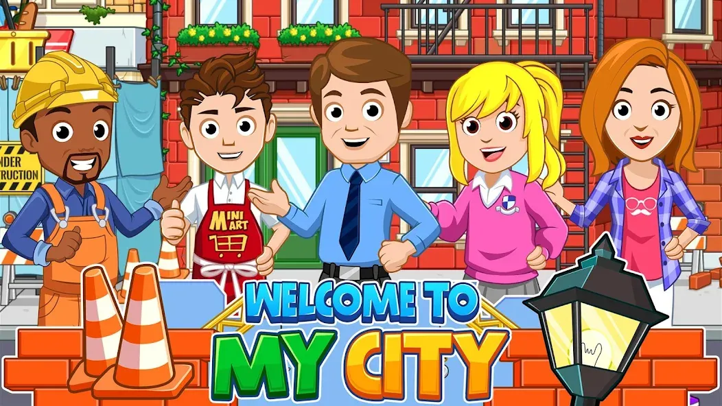 Скачать взломанную My City: Apartment Dollhouse (Май Сити)  [МОД Много денег] — полная версия apk на Андроид screen 1