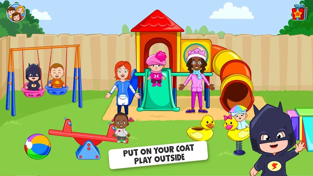 Скачать взлом My Town : Daycare Game  [МОД Много денег] — последняя версия apk на Андроид screen 1