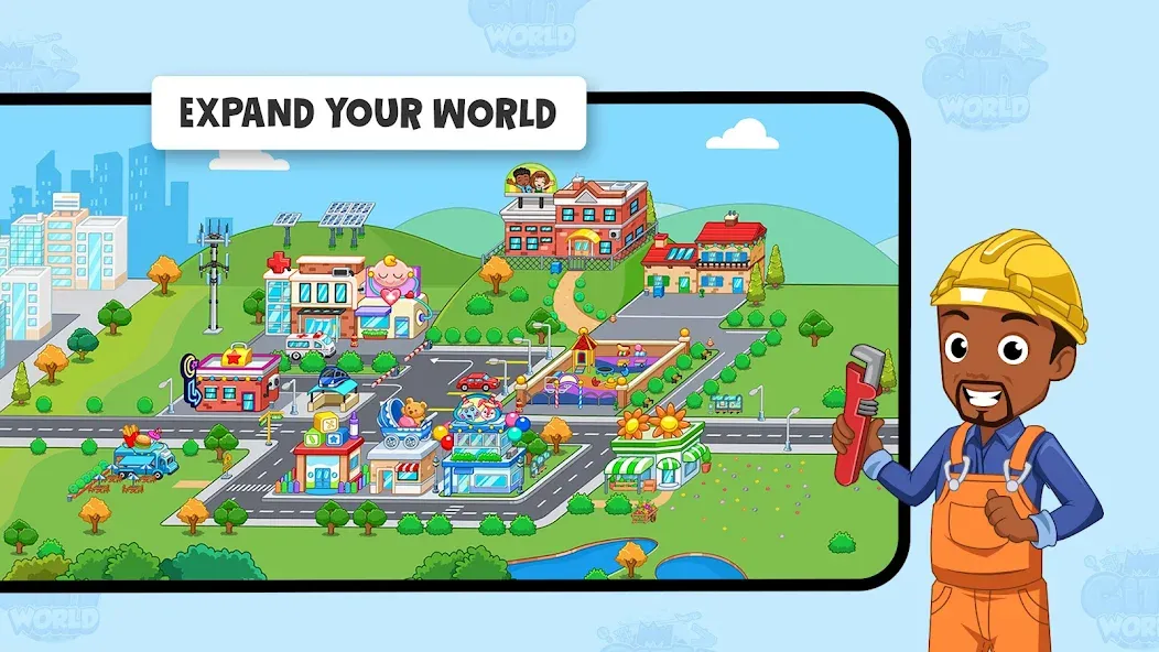 Взлом My Town World — Mega Doll City (Май Таун)  [МОД Бесконечные деньги] — полная версия apk на Андроид screen 4