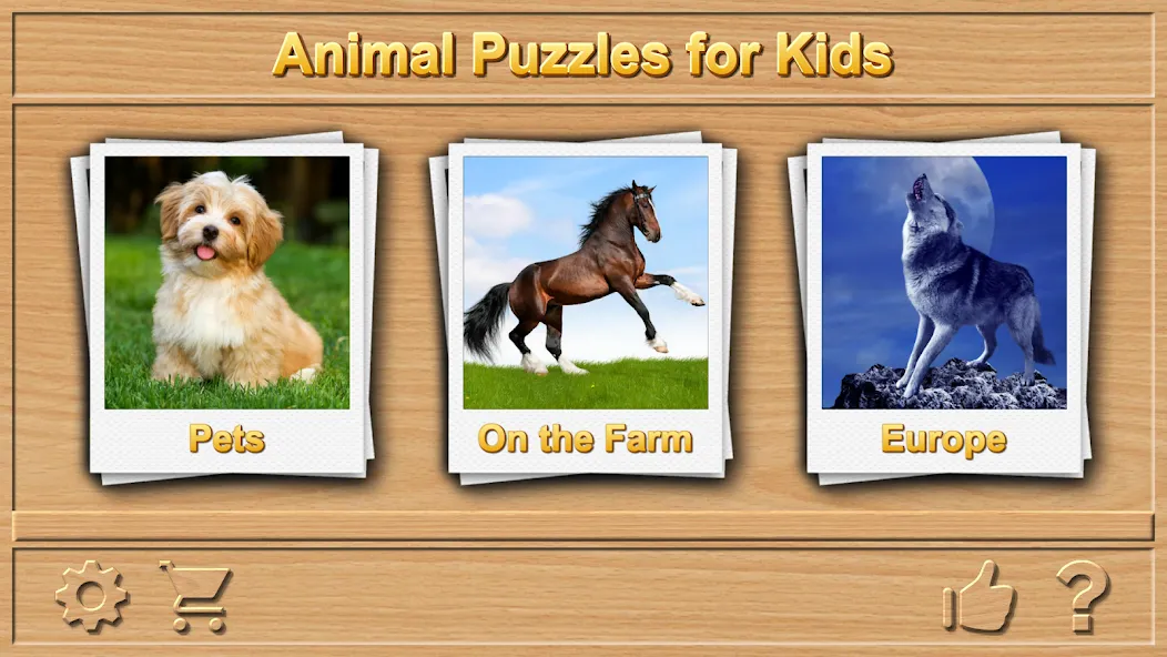 Взломанная Animal Puzzles for Kids  [МОД Mega Pack] — полная версия apk на Андроид screen 1