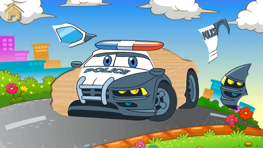 Взлом Car Puzzles for Toddlers  [МОД Меню] — последняя версия apk на Андроид screen 2