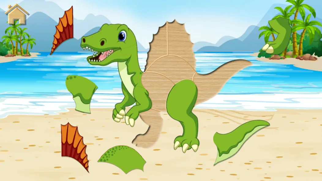 Взлом Dino Puzzle  [МОД Много монет] — полная версия apk на Андроид screen 5