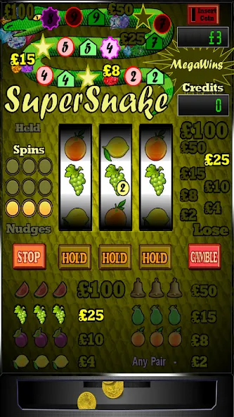 Взлом Super Snake Slot Machine  [МОД Все открыто] — последняя версия apk на Андроид screen 2