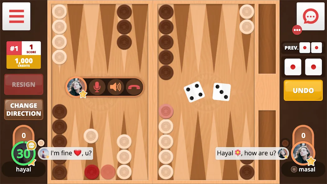 Взлом Backgammon Online (Тавла Онлайн)  [МОД Menu] — последняя версия apk на Андроид screen 1