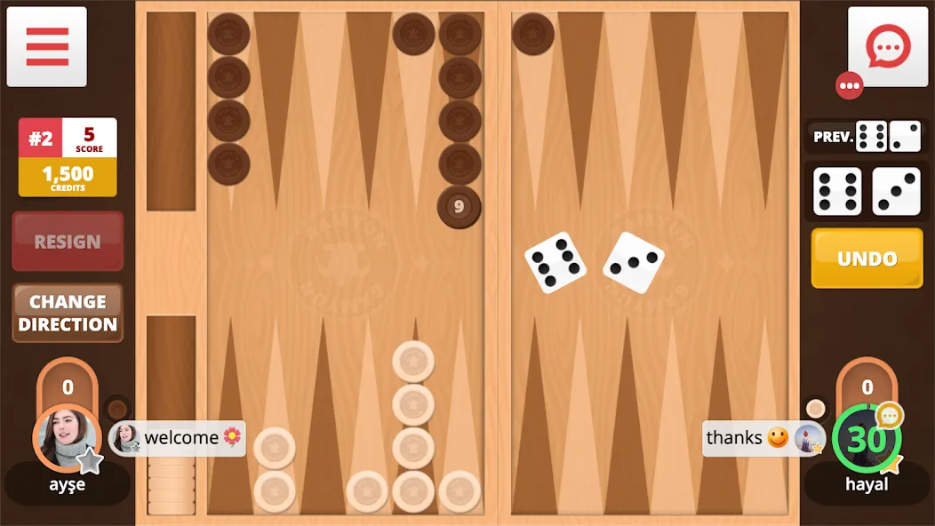 Взлом Backgammon Online (Тавла Онлайн)  [МОД Menu] — последняя версия apk на Андроид screen 2