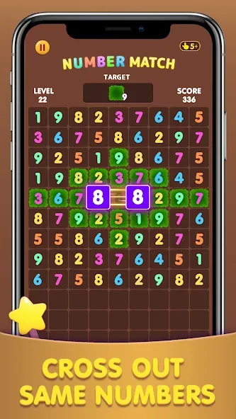 Скачать взлом Number Match: Ten Crush Puzzle (Намбер Матч)  [МОД Много денег] — последняя версия apk на Андроид screen 5