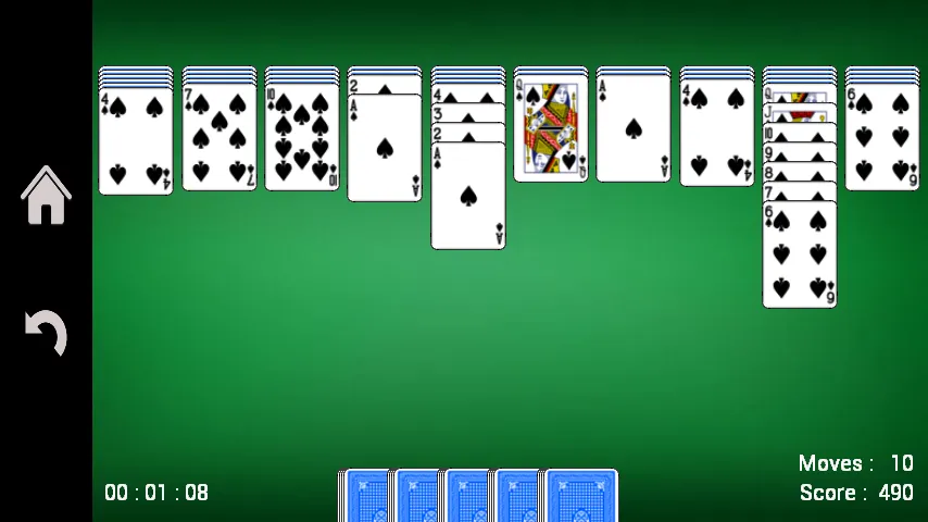 Скачать взлом Spider Solitaire  [МОД Бесконечные монеты] — полная версия apk на Андроид screen 1