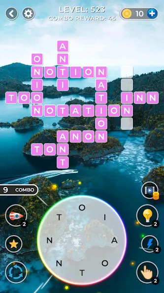 Взлом WOW4:Word Connect Offline Word (ВАУ 4)  [МОД Много монет] — полная версия apk на Андроид screen 3