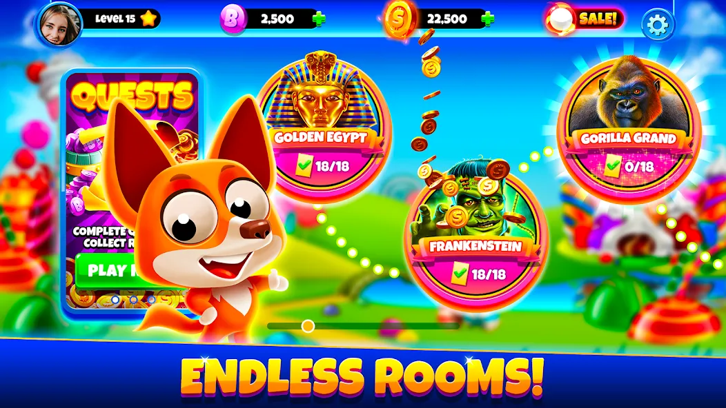 Скачать взлом Xtreme Bingo! Slots Bingo Game  [МОД Mega Pack] — стабильная версия apk на Андроид screen 5