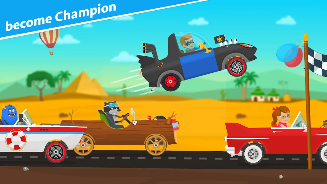 Скачать взломанную Racing car games for kids 2-5  [МОД Много монет] — последняя версия apk на Андроид screen 3