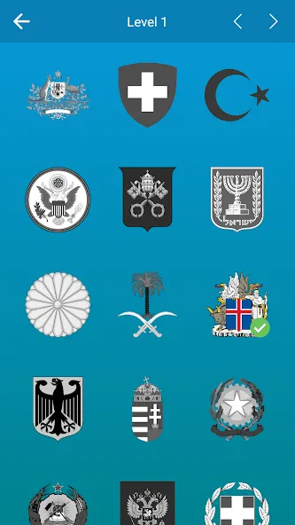 Скачать взломанную Flags of the World + Emblems:  [МОД Mega Pack] — последняя версия apk на Андроид screen 4