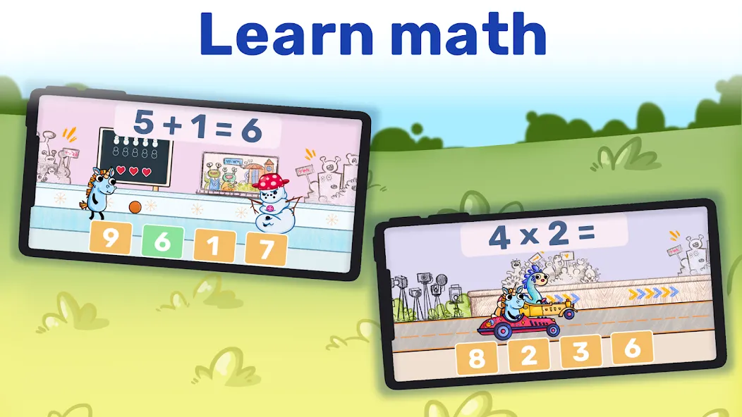 Взлом Math&Logic games for kids  [МОД Unlocked] — стабильная версия apk на Андроид screen 2