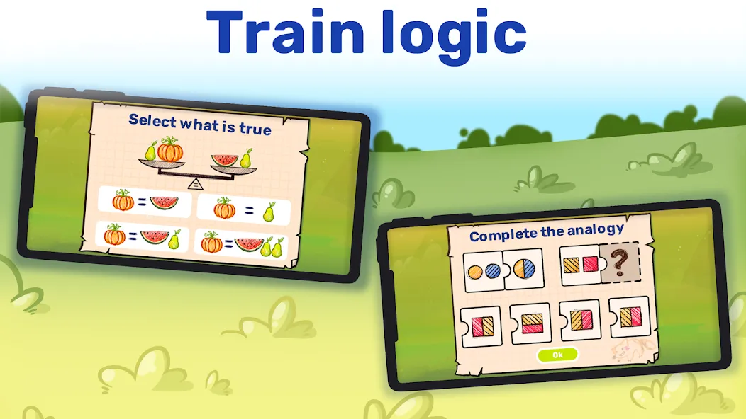 Взлом Math&Logic games for kids  [МОД Unlocked] — стабильная версия apk на Андроид screen 3