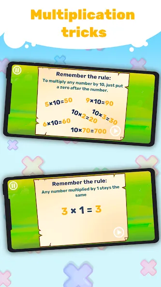 Взлом Multiplication Games For Kids.  [МОД Menu] — полная версия apk на Андроид screen 4