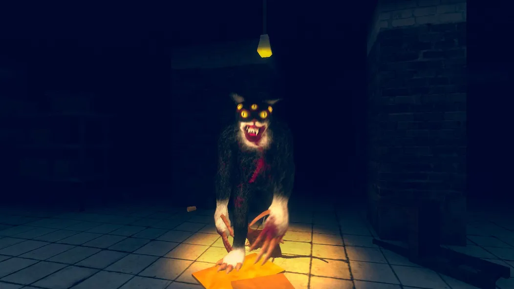 Взлом Cat Fred Evil Pet. Horror game  [МОД Все открыто] — последняя версия apk на Андроид screen 2