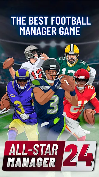 Взломанная Fantasy Football Bowl Manager (Американ)  [МОД Бесконечные деньги] — последняя версия apk на Андроид screen 1