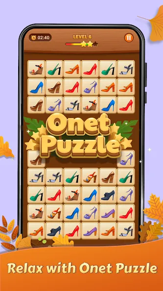 Скачать взлом Onet Puzzle — Tile Match Game (Онет Пазл)  [МОД Все открыто] — последняя версия apk на Андроид screen 1