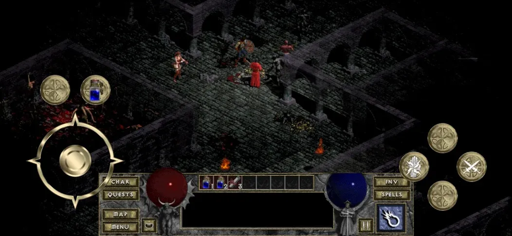 Взлом DevilutionX — Diablo 1 port (ДевилутионЭкс)  [МОД Бесконечные деньги] — последняя версия apk на Андроид screen 2