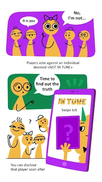 Скачать взломанную In Tune: party game  [МОД Много монет] — стабильная версия apk на Андроид screen 4