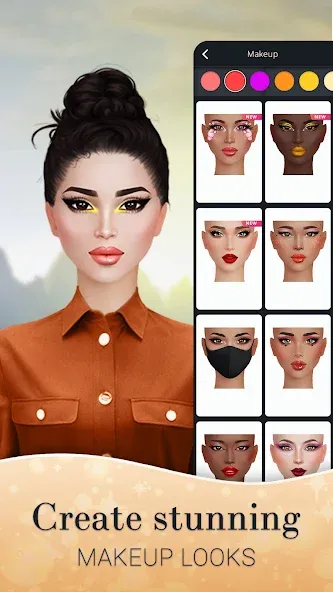 Взлом Fashion Nation: Style & Fame (Фэшн Нэйшн)  [МОД Mega Pack] — стабильная версия apk на Андроид screen 2